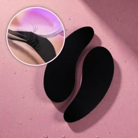 Fekete többször használatos szilikon szemalátét