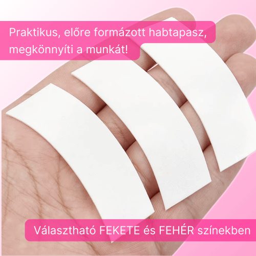 Habtapasz alátét - előre formázott - fehér