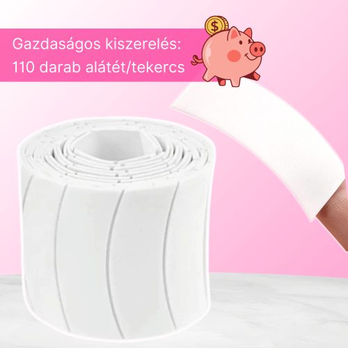 Habtapasz alátét - előre formázott - fekete