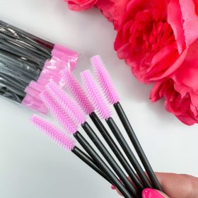 Szilikonos szempilla fésű (50db)