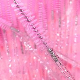 Csillámos szempilla fésű (50db)