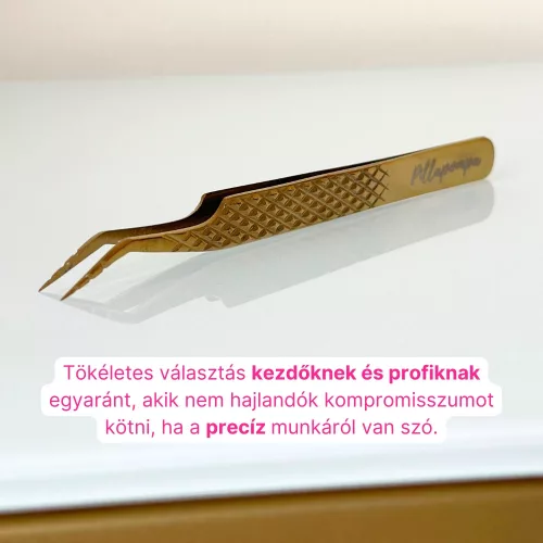 Pillapompa ST-17 izoláló szempilla csipesz