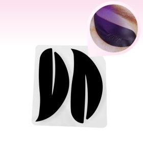 Fekete szilikon UV-védő tapasz felső és alsó szemhéjra