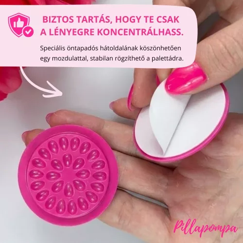 Ragasztó tartó holdacska (5db)