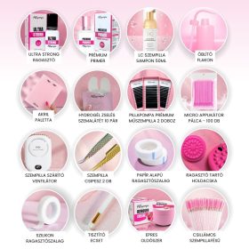 Kezdőcsomag műszempilla építéshez