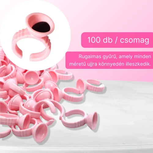 Ragasztó tartó gyűrű (100db)