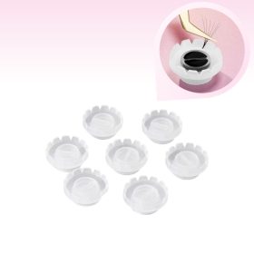 Ragasztó tartó fanoló virág (5db)