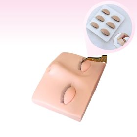 Realisztikus gyakorló babafej cserélhető szemekkel