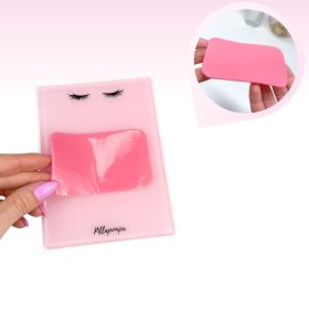 Szilikon szempilla tartó paletta