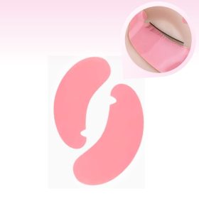 Rózsaszín többször használatos szilikon szemalátét