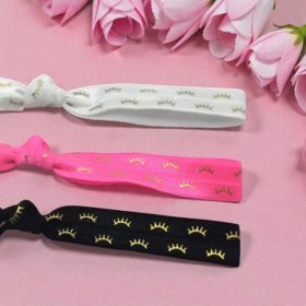 2in1 pillás karkötő és hajgumi (5db)