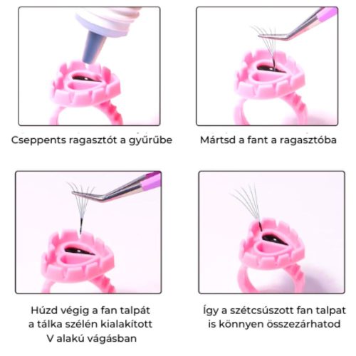 Volume fanoló gyűrű (10db)