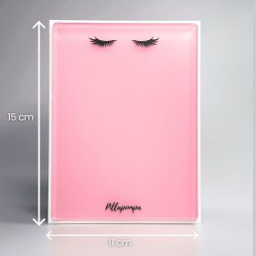 Akril műszempilla tartó paletta - fedő nélkül