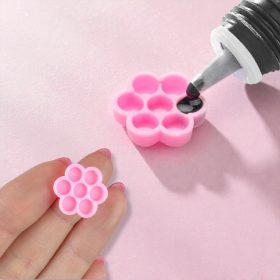 Ragasztó tartó virág öntapadós (50 db)