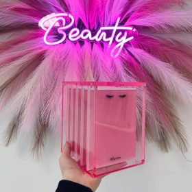 XXL Szempilla paletta rendszerező box 5db palettával