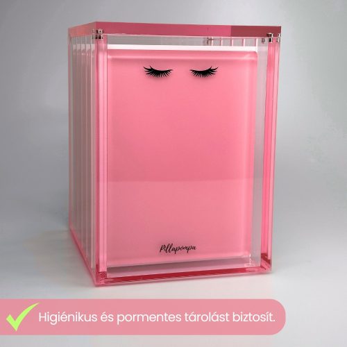 XXL Szempilla paletta rendszerező box 5db palettával