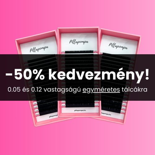 Pillapompa prémium műszempilla