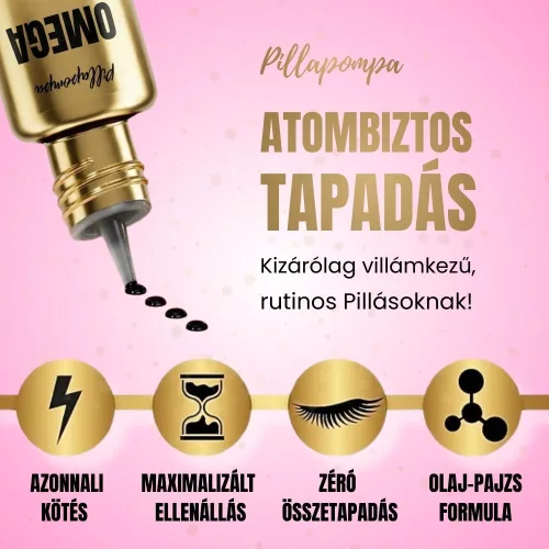 Omega olajálló műszempilla ragasztó