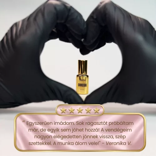 Omega olajálló műszempilla ragasztó