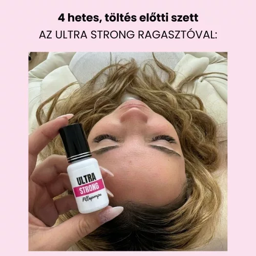 Ultra Strong műszempilla ragasztó