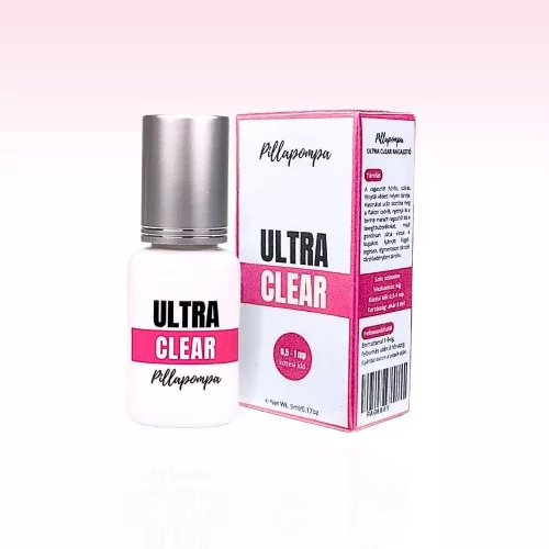 Ultra Clear színtelen műszempilla ragasztó