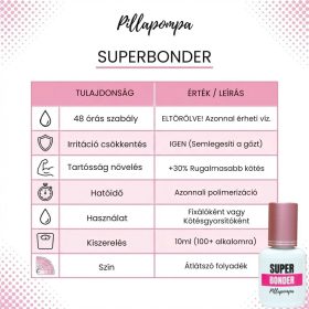 Superbonder - műszempilla fixáló