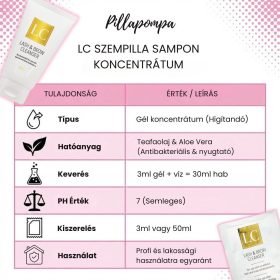LC Szempilla sampon koncentrátum (1x3ml)