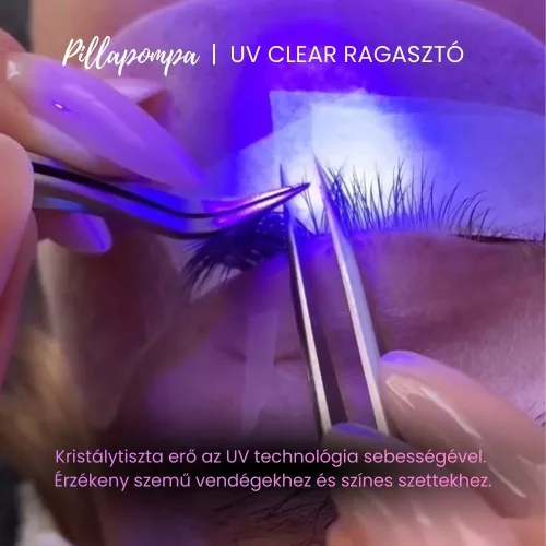 UV CLEAR - UV LED műszempilla ragasztó