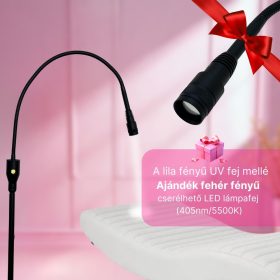 UV LED műszempilla építő lámpa - fekete