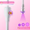 UV LED műszempilla építő lámpa - fehér