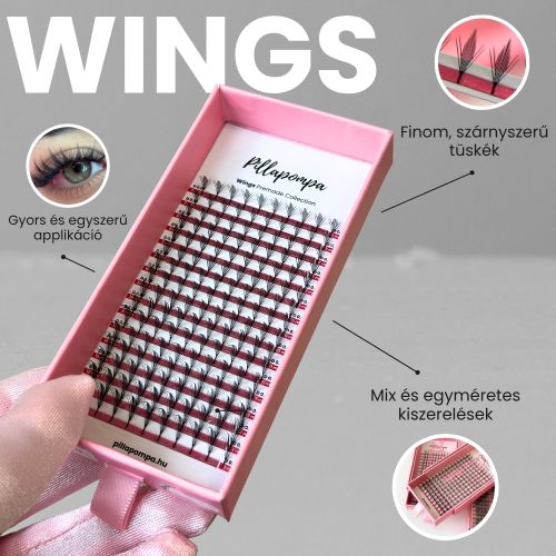 Wings premade anime műszempilla