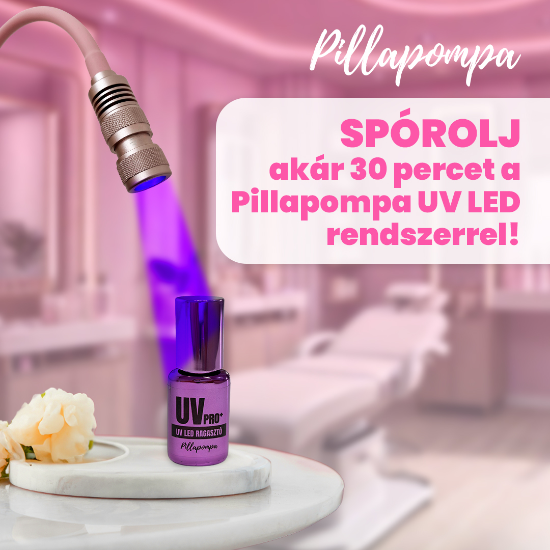 Új korszak a szempillaépítésben: az UV LED technológia titka